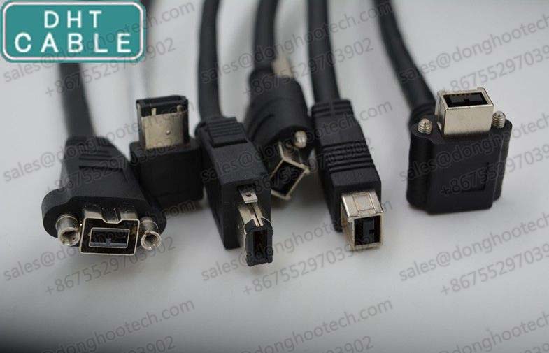 1394 Screw Lock Cables for Point Grey Firewire Cameras