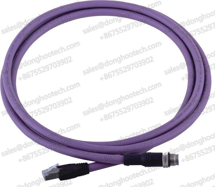 M12 to RJ45 Robust  High Flex Data Cable 3meter 10ft for industrial Teledyne Dalsa Camera Chain flex Cables