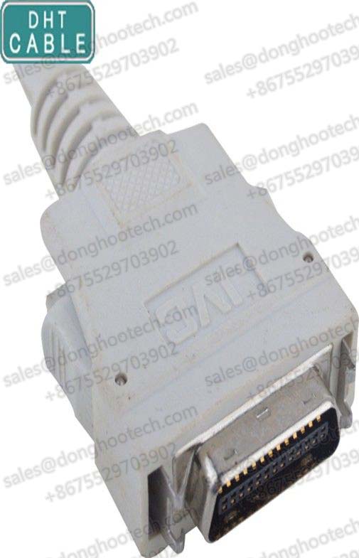  High Speed 26Pin Male Latch Type Molding SCSI Cables for Small Computer System 