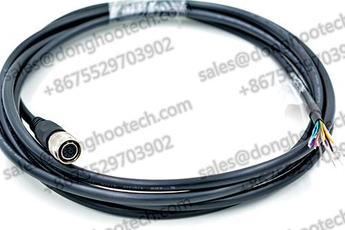 Machine Vision Power I/O Cable Shielded , HRS 12Pin to Open 3m 10ft For Analog Camera 